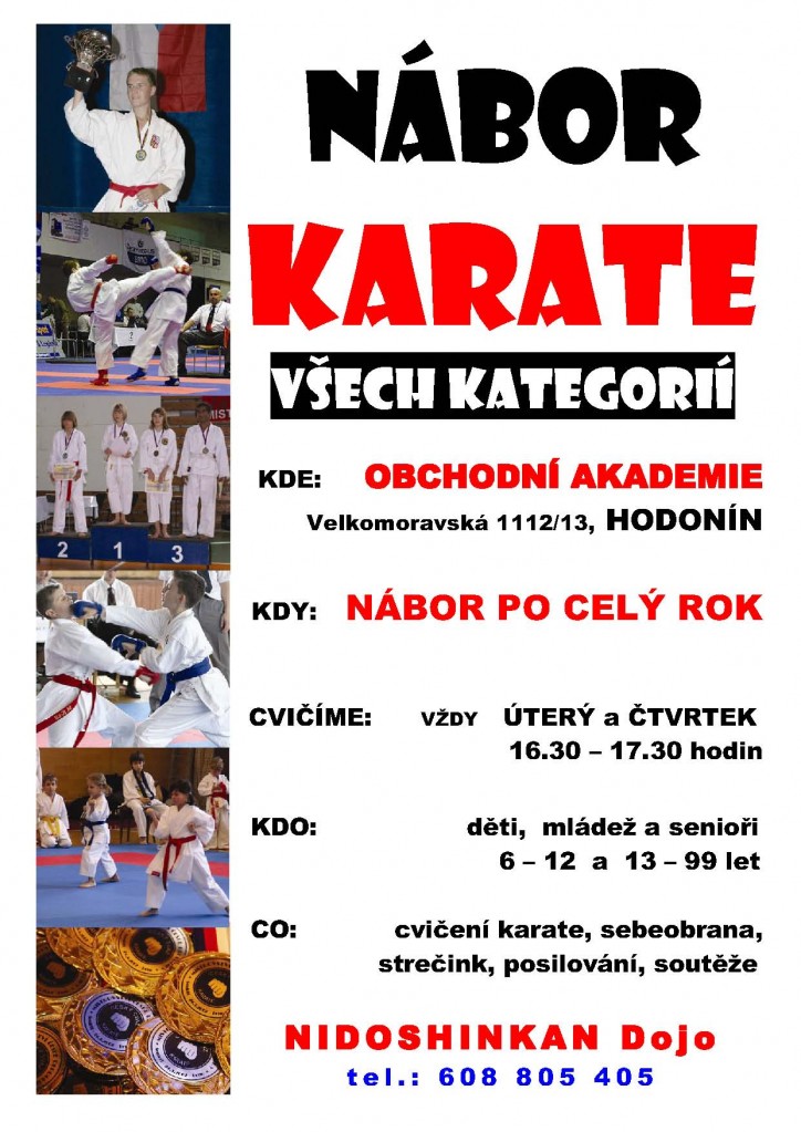 Nábor karate 2011-2012 (Hodonín)