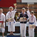 vlevo Dominika Šabová-2.místo, vpravo Michaela Schmiedová-3.místo