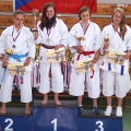 1.místo kata dorostenky - Aneta Šabová - mistryně ČR