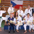 naši medailisti s trenérem Jaromírem Musilem